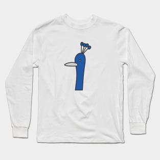 Funny Peacock Alphonso Long Sleeve T-Shirt